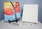 Paint Kit - Fire and Ice Acrylic Painting Kit & Video Lesson, DIY Canvas Art, Art Gift Set, Paint and Sip At Home, Beginner Painting, Paint Party